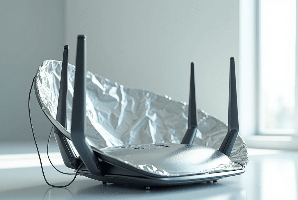 Smart-Trick-Use-Aluminum-Foil-to-Improve-Wi-Fi-SignalIf Truque Inteligente: Como Melhorar o Sinal de Wi-Fi