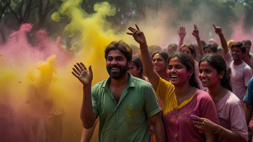 Holi-O-Festival-das-Cores-na-India Tradições Curiosas ao Redor do Mundo