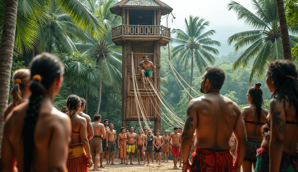 Salto-de-Bungee-Iniciacao-em-Vanuatu Tradições Curiosas ao Redor do Mundo